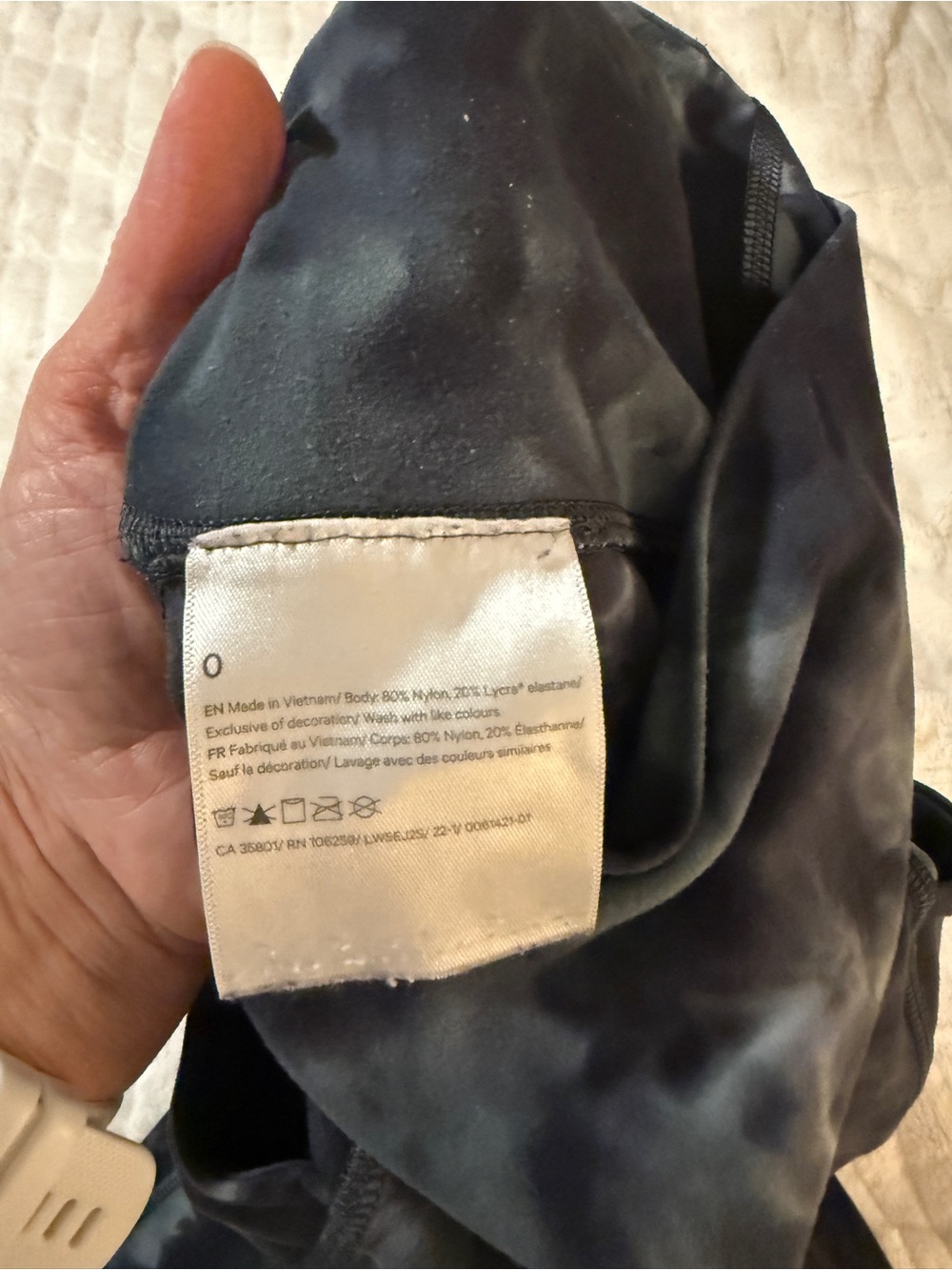 Lululemon High Rise Leggings w/Pockets 25" Size 0 - Picture 12 of 12
